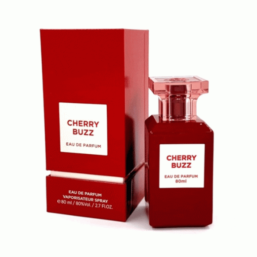 ادو پرفیوم یونیسکس فراگرنس ورد مدل چری باز Cherry Buzz حجم 80 میلی‌لیتر