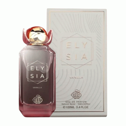 ادو پرفیوم زنانه فراگرنس ورد مدل الیسیا وانیلا Elysia Vanilla حجم 100 میلی‌لیتر