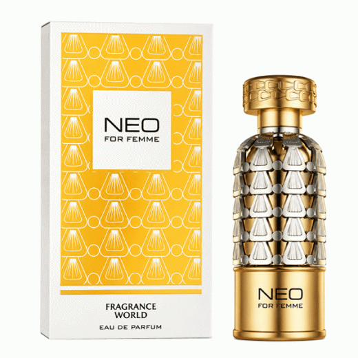 ادو پرفیوم زنانه فراگرنس ورد مدل نئو فور فم Neo For Femme حجم 100 میلی‌لیتر