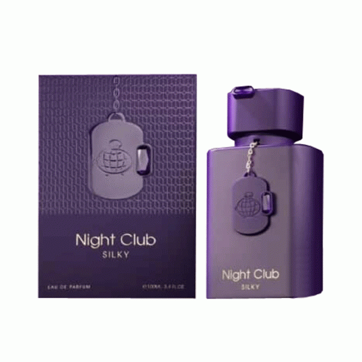 ادو پرفیوم زنانه فراگرنس ورد مدل نایت کلاب سیلکی Night Club Silky حجم 100 میلی‌لیتر