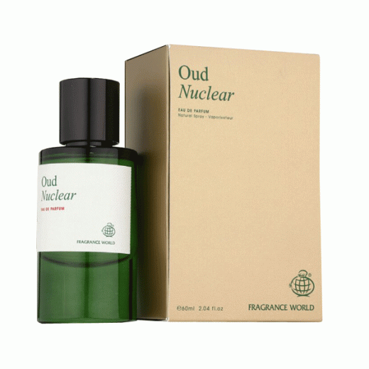 ادو پرفیوم یونیسکس فراگرنس ورد مدل عود نوکلیر Oud Nuclear حجم 60 میلی‌لیتر