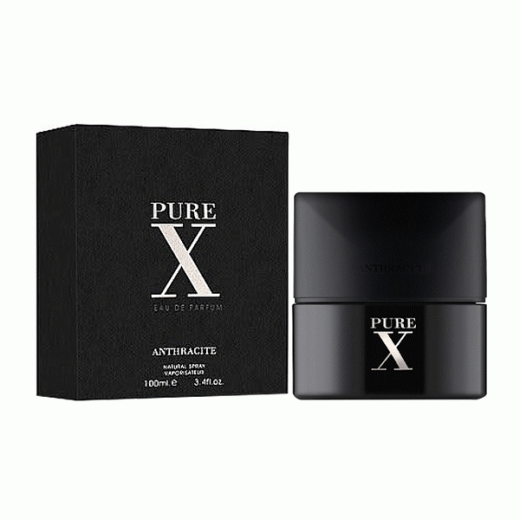 ادو پرفیوم مردانه فراگرنس ورد مدل پیور ایکس انتراسیت Pure X Anthracite حجم 100 میلی‌لیتر