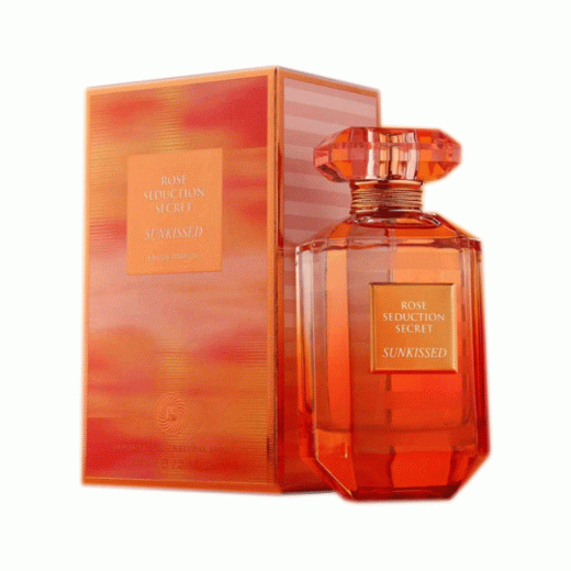 ادو پرفیوم زنانه فراگرنس ورد مدل رز سداکشن سکرت سانکیسد Rose Seduction Secret Sunkissed حجم 100 میلی‌لیتر