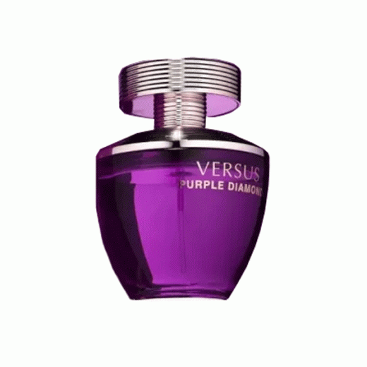 ادو پرفیوم زنانه فراگرنس ورد مدل ورسوس پورپل دیاموند Versus Purple Diamond حجم 100 میلی‌لیتر