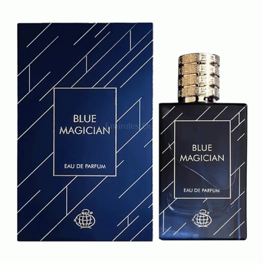 ادو پرفیوم یونیسکس فراگرنس ورد مدل بلو مجیشن Blue Magician حجم 100 میلی‌لیتر