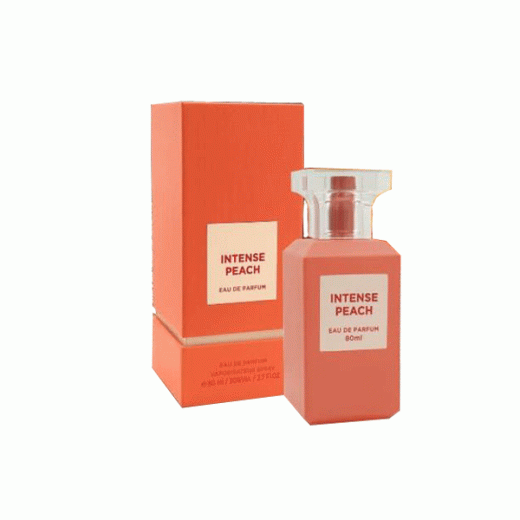 ادو پرفیوم یونیسکس فراگرنس ورد مدل اینتنس پیچ Intense Peach حجم 80 میلی‌لیتر