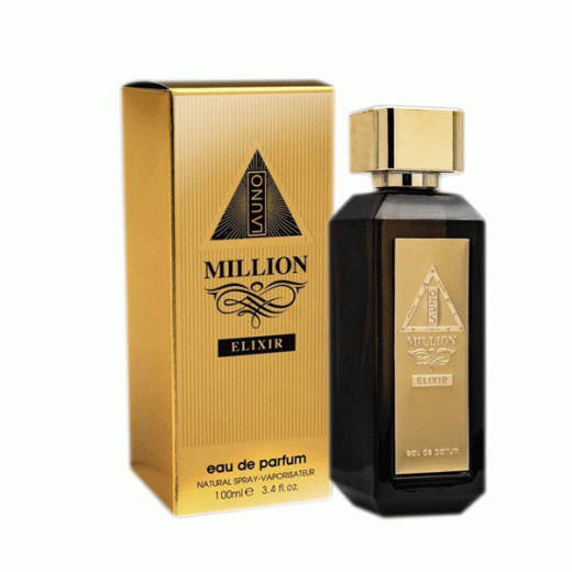 ادو پرفیوم مردانه فراگرنس ورد مدل لائونو میلیون الکسیر La Uno Million Elixir حجم 100 میلی‌لیتر