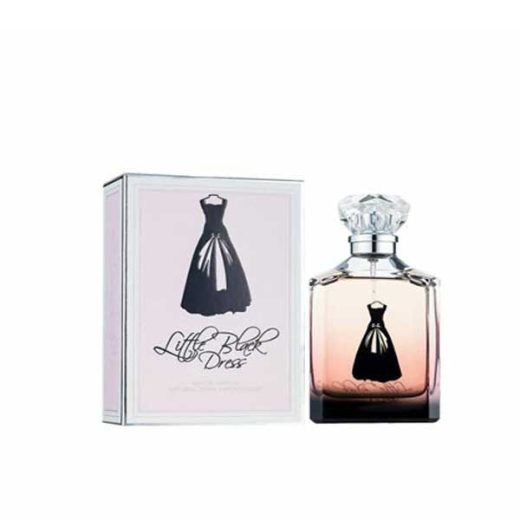 ادو پرفیوم زنانه فراگرنس ورد مدل لایفی بلک درس Liffee Black Dress حجم 100 میلی‌لیتر