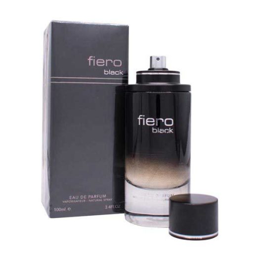 ادو پرفیوم مردانه فراگرنس ورد مدل فیرو بلک Fiero Black حجم 100 میلی‌لیتر