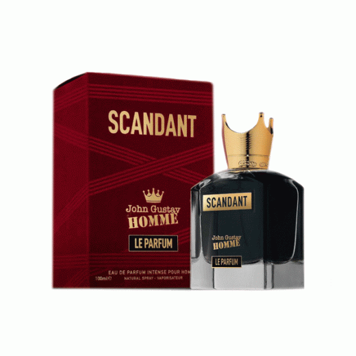ادو پرفیوم مردانه فراگرنس ورد مدل اسکندانت ژان گوستاو هوم له پارفوم Scandant John Gustav Homme Le Parfum حجم 100 میلی‌لیتر