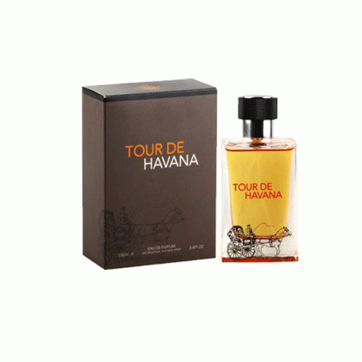 ادو پرفیوم مردانه فراگرنس ورد مدل تور د هاوانا Tour De Havana حجم 100 میلی‌لیتر