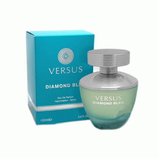 ادو پرفیوم زنانه فراگرنس ورد مدل ورسوس دیاموند بلو Versus Diamond Bleu حجم 100 میلی‌لیتر