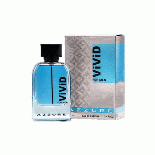 ادو پرفیوم مردانه فراگرنس ورد مدل ویوید Vivid Azzure Men حجم 100 میلی‌لیتر