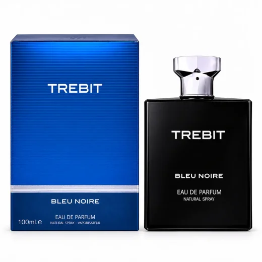ادو پرفیوم مردانه فراگرنس ورد مدل تربیت بلو نویر Trebit Bleu Noire حجم 100 میلی‌لیتر